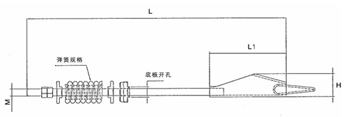 Elevator Spring Rope Fastening,China Lift Spring Rope Fastener Factory